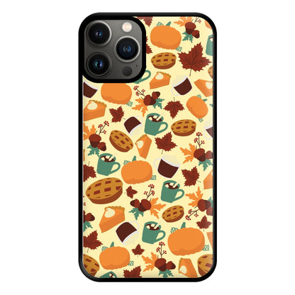 Fall Pattern Phone Case for iPhone 13 Pro Max