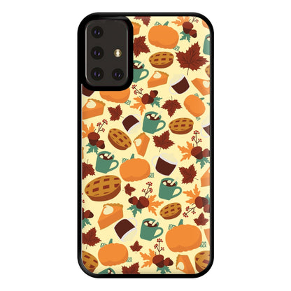 Fall Pattern Phone Case for Galaxy A71