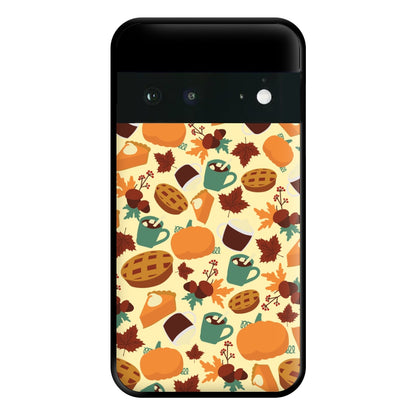 Fall Pattern Phone Case for Google Pixel 6a