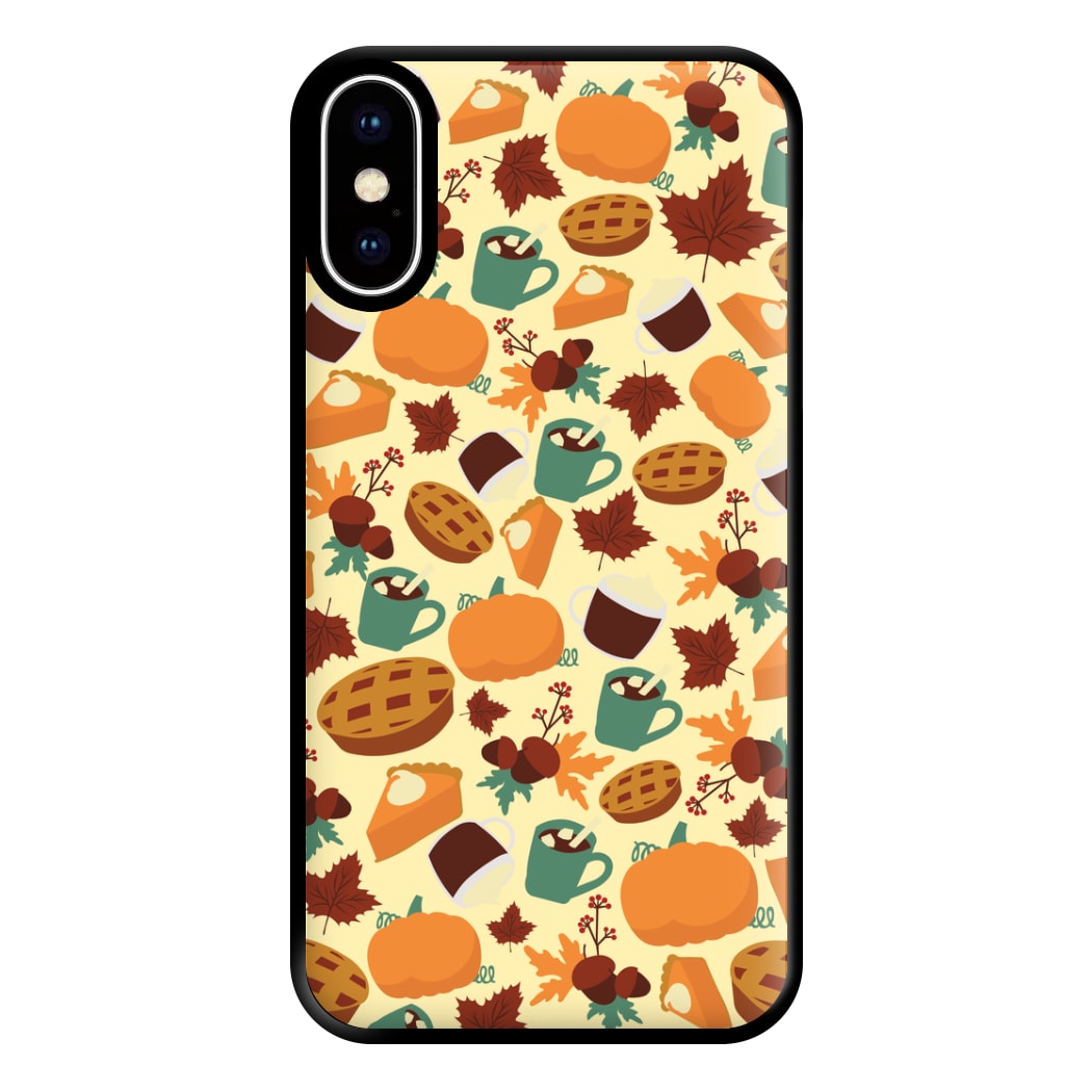 Fall Pattern Phone Case for iPhone XS Max