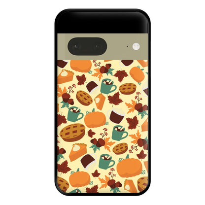 Fall Pattern Phone Case for Google Pixel 7a