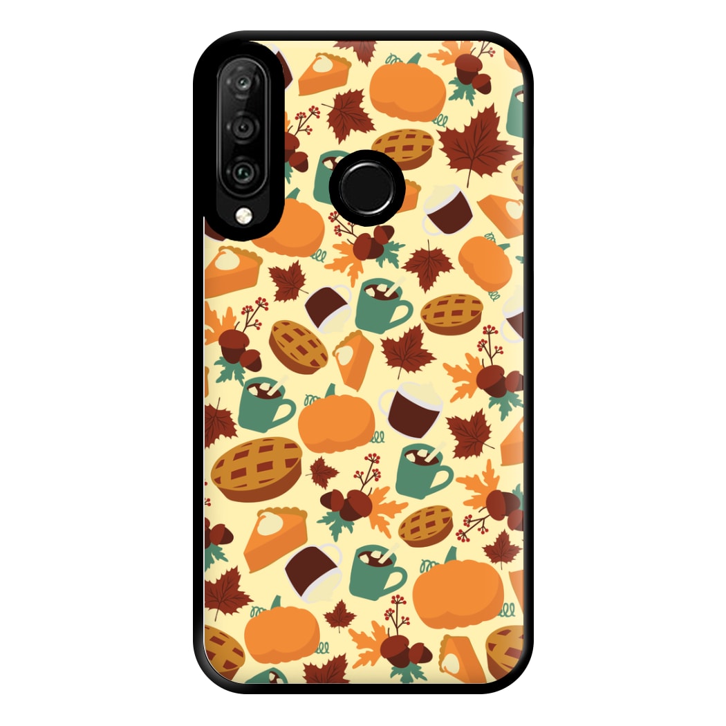 Fall Pattern Phone Case for Huawei P30 Lite