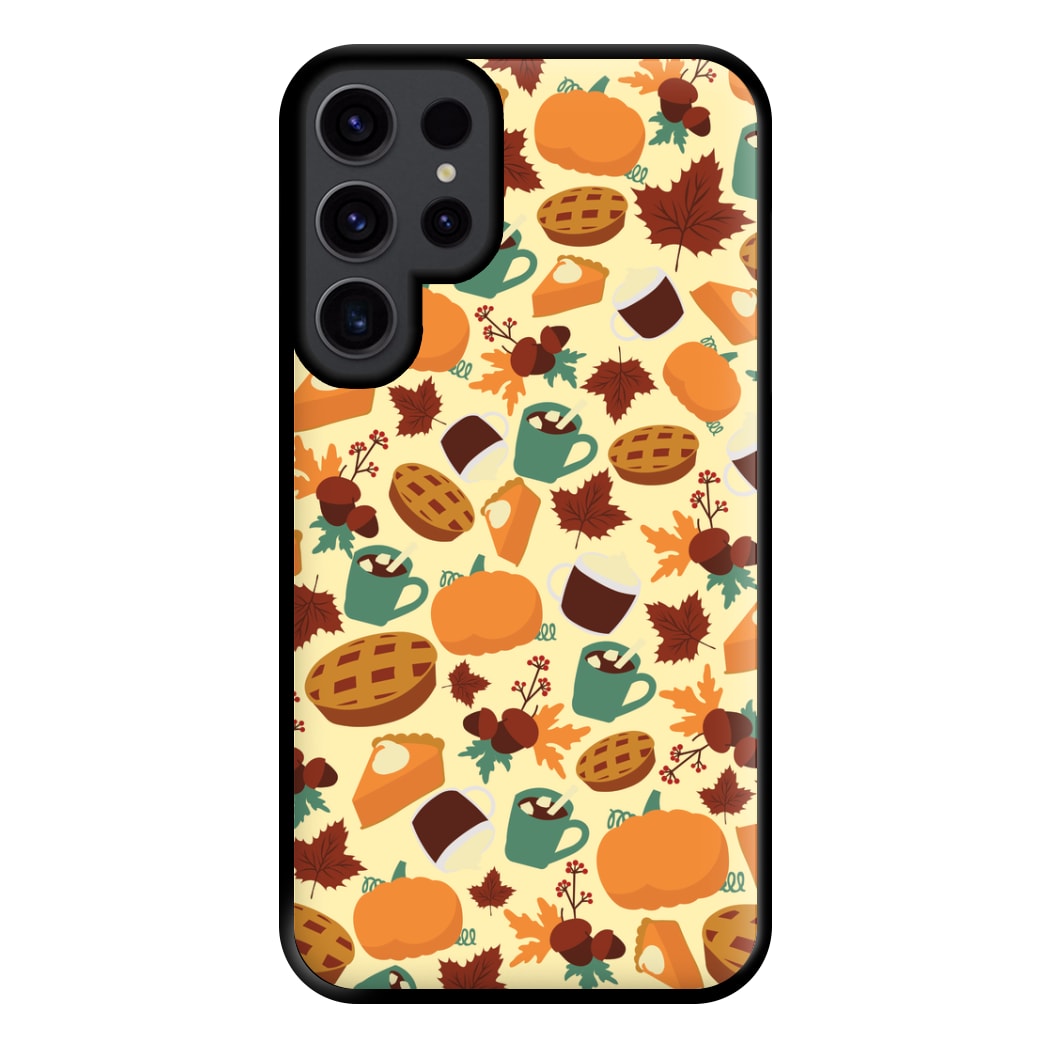 Fall Pattern Phone Case for Galaxy S23 Ultra