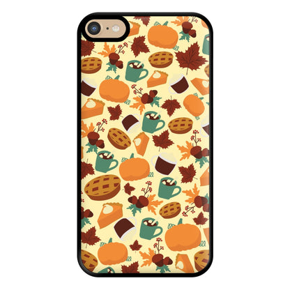 Fall Pattern Phone Case for iPhone 6 Plus / 7 Plus / 8 Plus