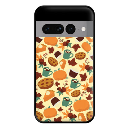 Fall Pattern Phone Case for Google Pixel 7 Pro