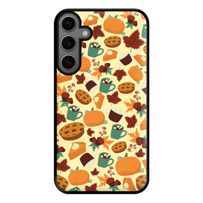 Fall Pattern Phone Case for Galaxy S23FE