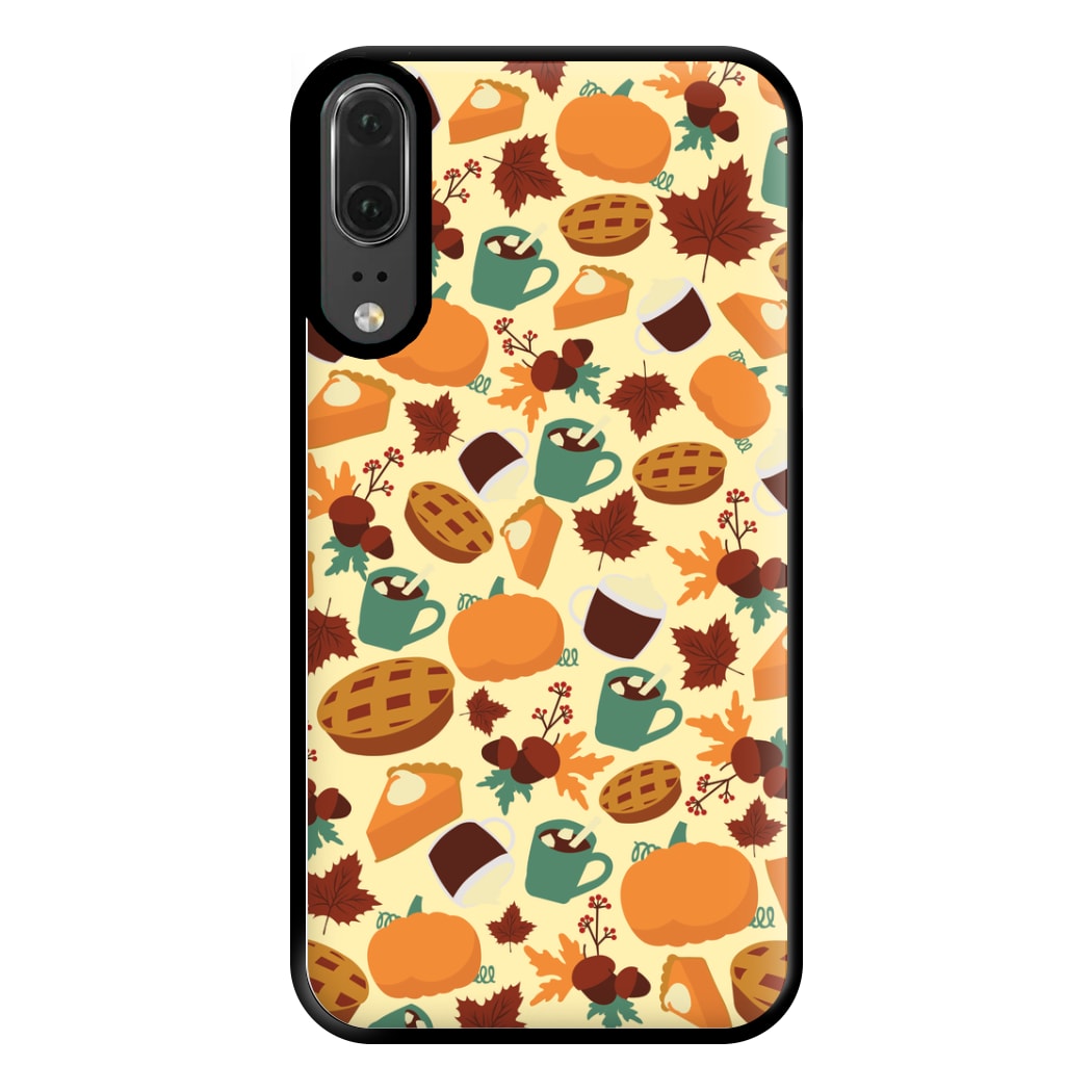 Fall Pattern Phone Case for Huawei P20