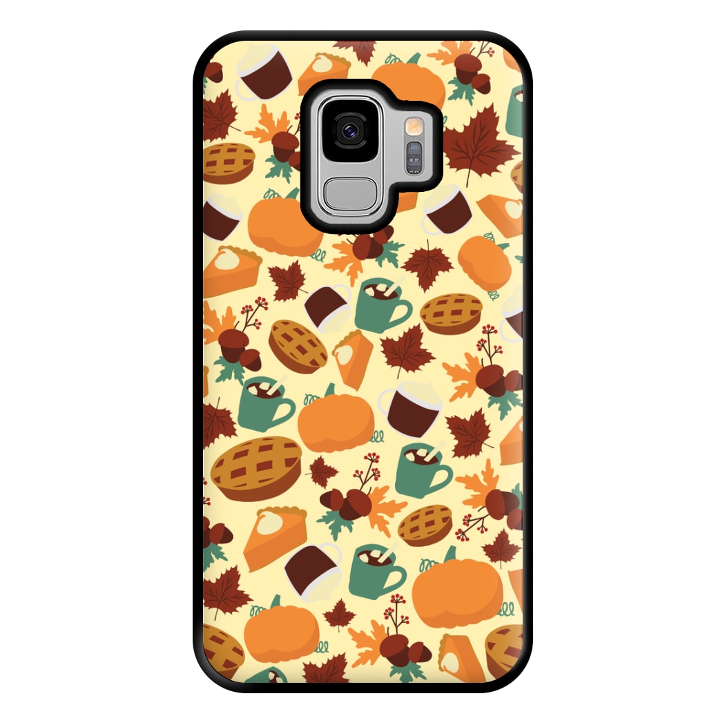 Fall Pattern Phone Case for Galaxy S9 Plus