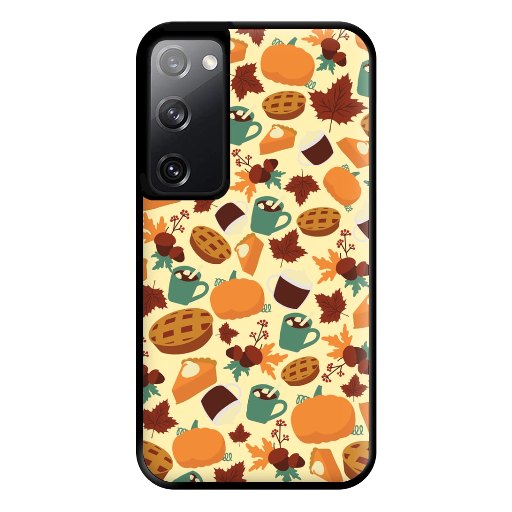 Fall Pattern Phone Case for Galaxy S20