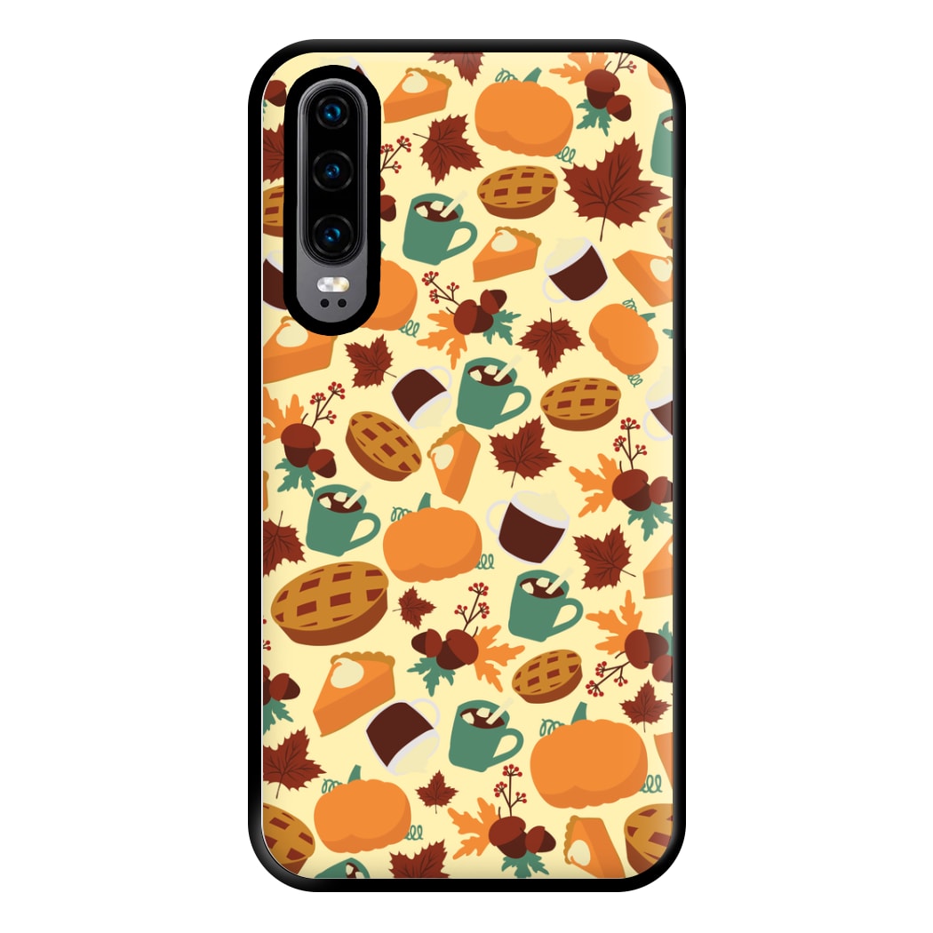 Fall Pattern Phone Case for Huawei P30