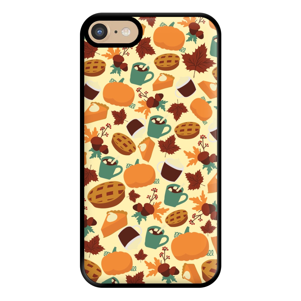 Fall Pattern Phone Case for iPhone 6 / 7 / 8 / SE