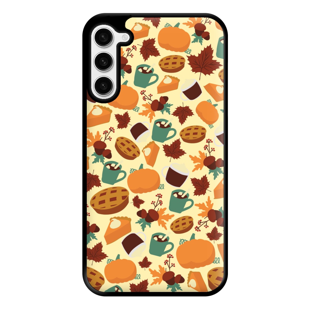 Fall Pattern Phone Case for Galaxy S23 Plus