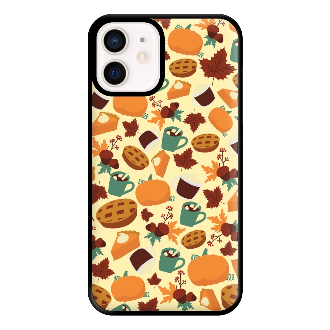 Fall Pattern Phone Case for iPhone 12 Mini