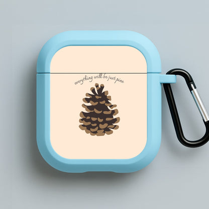 Everything Will Be Just Pine - Autumn Blue AirPods Case