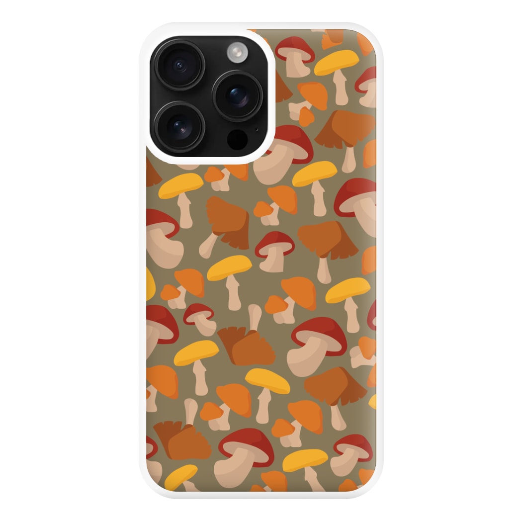 Mushroom Pattern - Autumn Phone Case