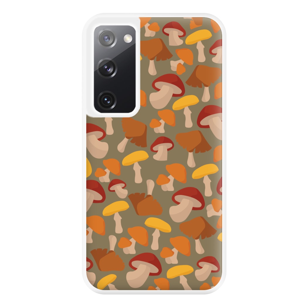 Mushroom Pattern - Autumn  Phone Case for Galaxy S20FE