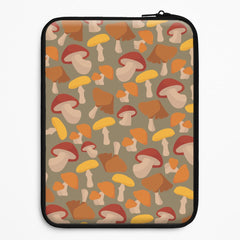 Mushroom Pattern - Autumn  Laptop Sleeve