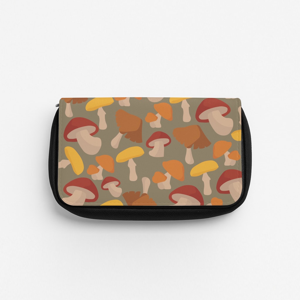Mushroom Pattern - Autumn  Pencil Case