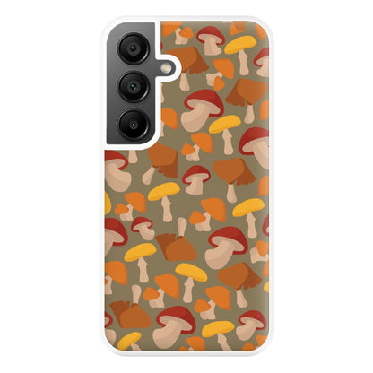 Mushroom Pattern - Autumn  Phone Case for Galaxy A55