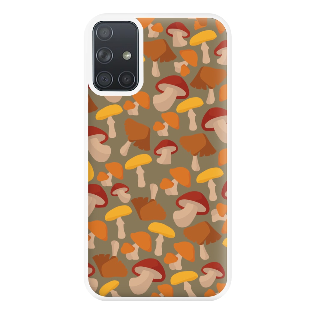 Mushroom Pattern - Autumn  Phone Case for Galaxy A71