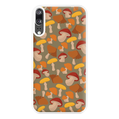 Mushroom Pattern - Autumn  Phone Case for Huawei P20