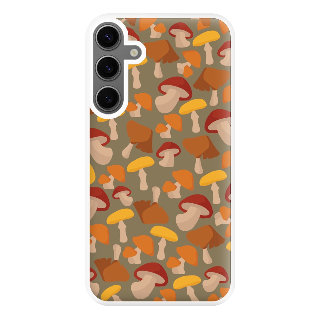 Mushroom Pattern - Autumn  Phone Case for Galaxy S24FE