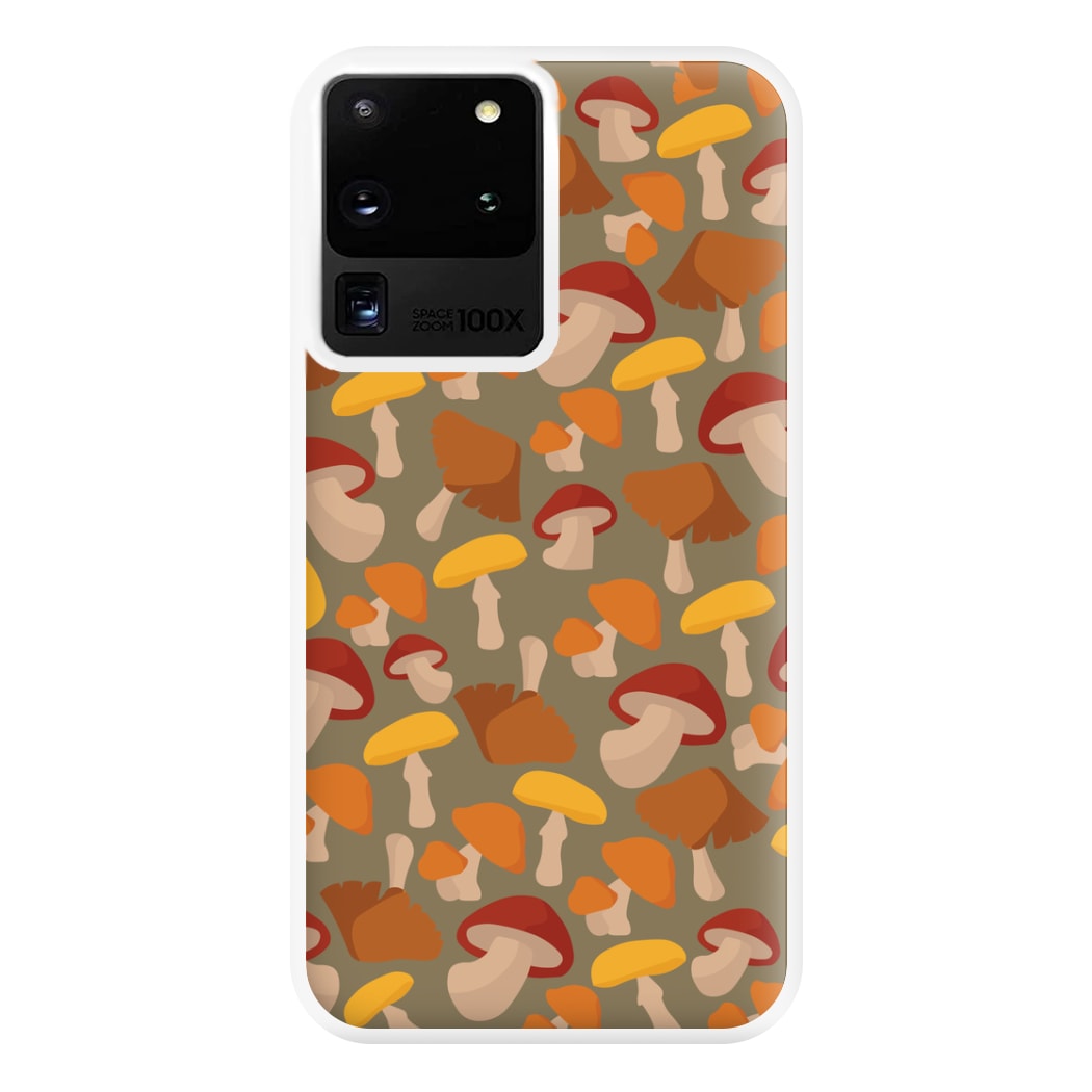 Mushroom Pattern - Autumn  Phone Case for Galaxy S20 Ultra