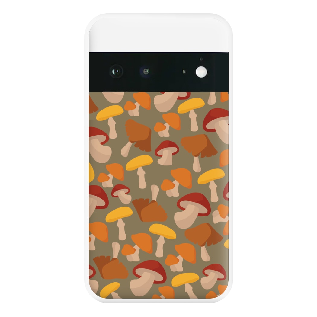 Mushroom Pattern - Autumn  Phone Case for Google Pixel 6a