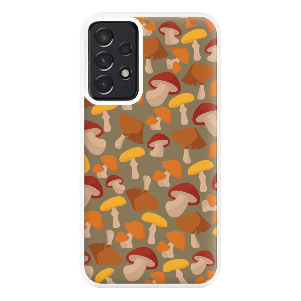 Mushroom Pattern - Autumn  Phone Case for Galaxy A52 / A52s