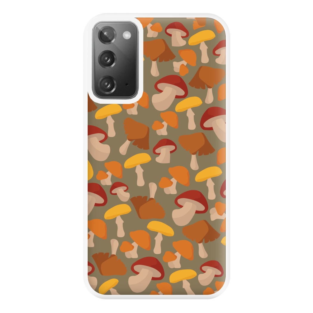 Mushroom Pattern - Autumn  Phone Case for Galaxy Note 20 Ultra