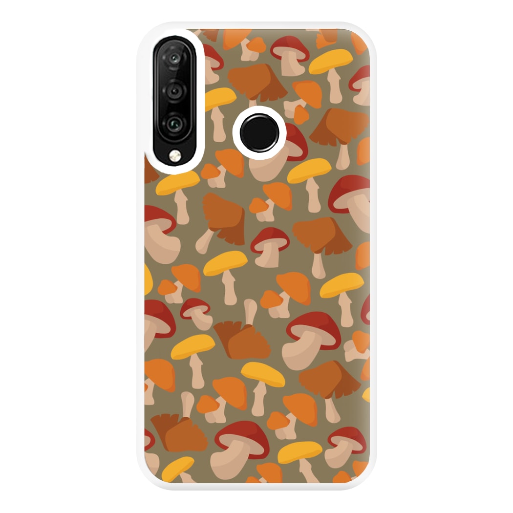 Mushroom Pattern - Autumn  Phone Case for Huawei P30 Lite