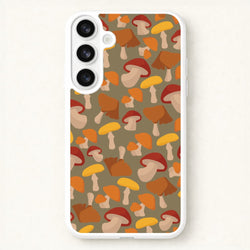 Mushroom Pattern - Autumn Phone Case for Galaxy S26 Plus
