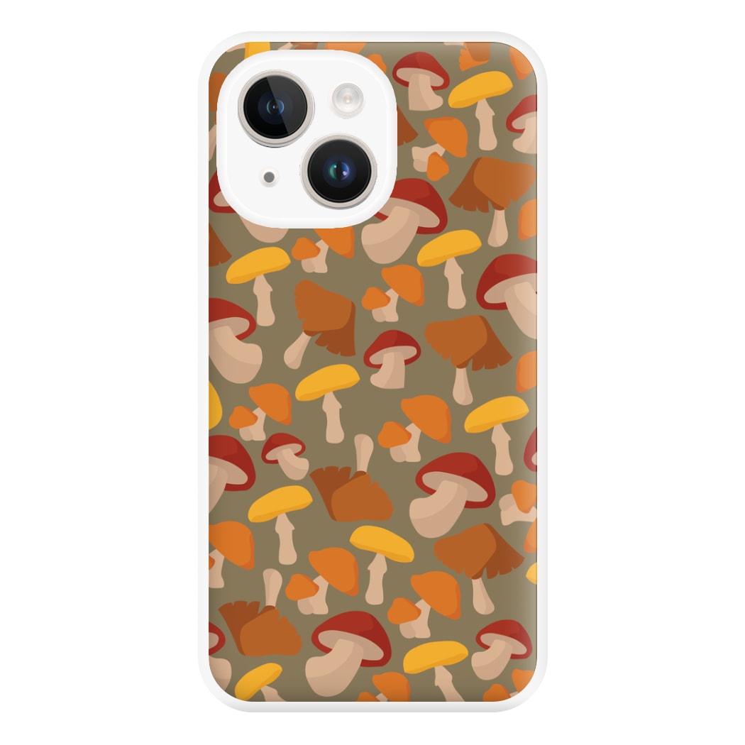 Mushroom Pattern - Autumn  Phone Case for iPhone 14 Plus