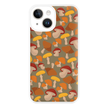 Mushroom Pattern - Autumn  Phone Case for iPhone 14