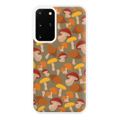 Mushroom Pattern - Autumn  Phone Case for Galaxy S20 Plus