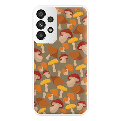 Mushroom Pattern - Autumn  Phone Case for Galaxy A33