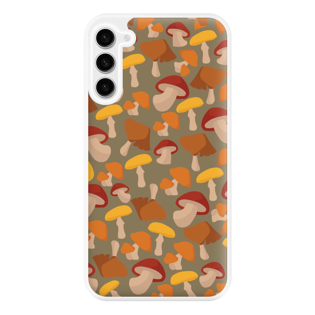 Mushroom Pattern - Autumn  Phone Case for Galaxy S23FE