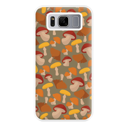 Mushroom Pattern - Autumn  Phone Case for Galaxy S8 Plus