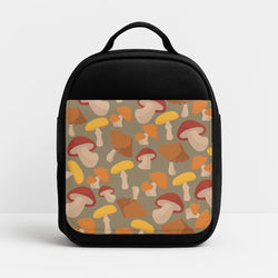 Mushroom Pattern - Autumn  Insulated Lunchbox