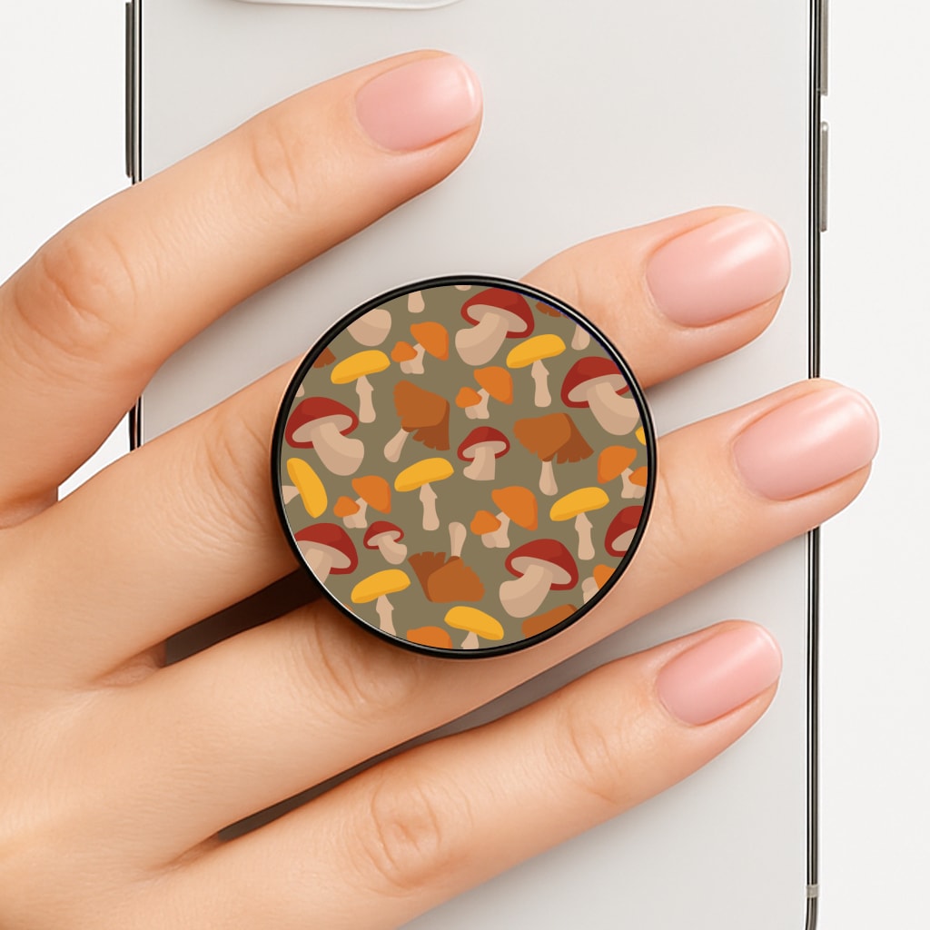 Mushroom Pattern - Autumn  FunGrip