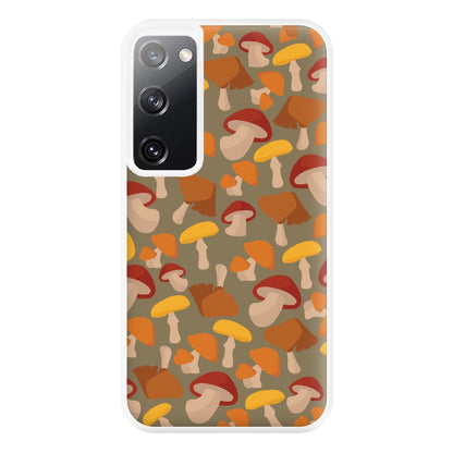 Mushroom Pattern - Autumn  Phone Case for Galaxy S20