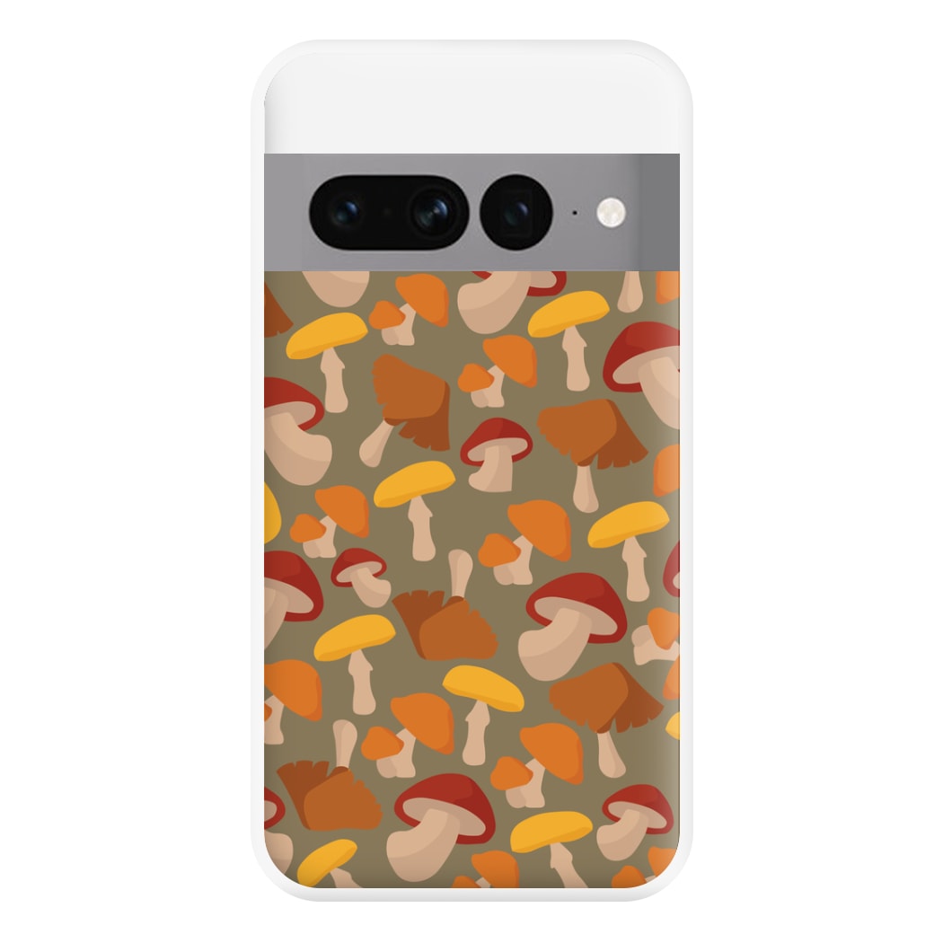 Mushroom Pattern - Autumn  Phone Case for Google Pixel 7 Pro