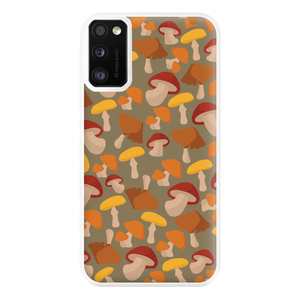 Mushroom Pattern - Autumn  Phone Case for Galaxy A41