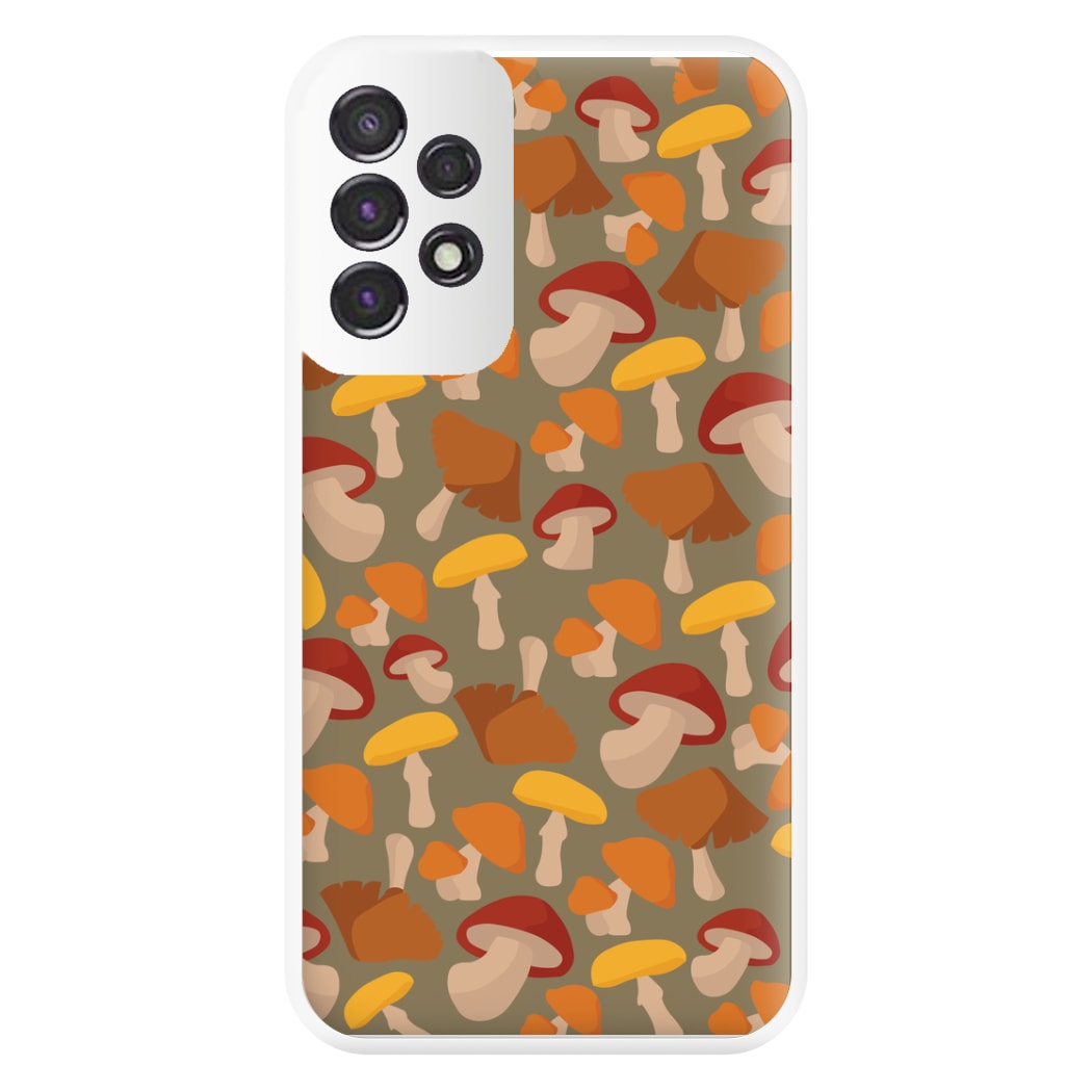 Mushroom Pattern - Autumn  Phone Case for Galaxy A53