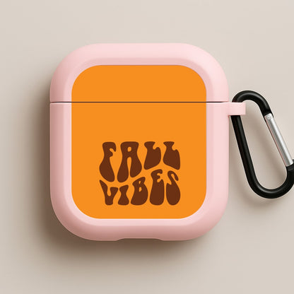 Fall Vibes Pink AirPods Case