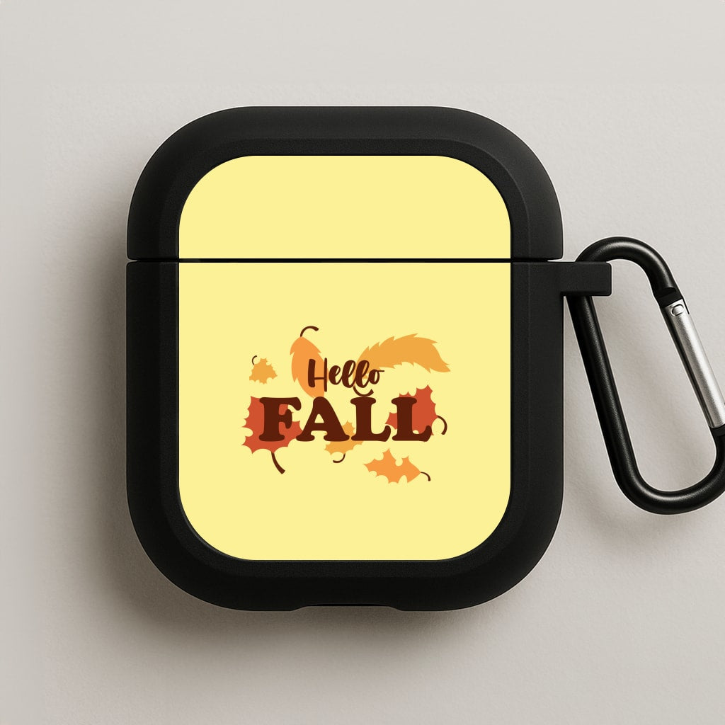 Hello Fall AirPods Case
