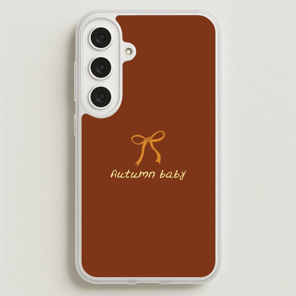 Autumn Baby Phone Case for Galaxy S25FE