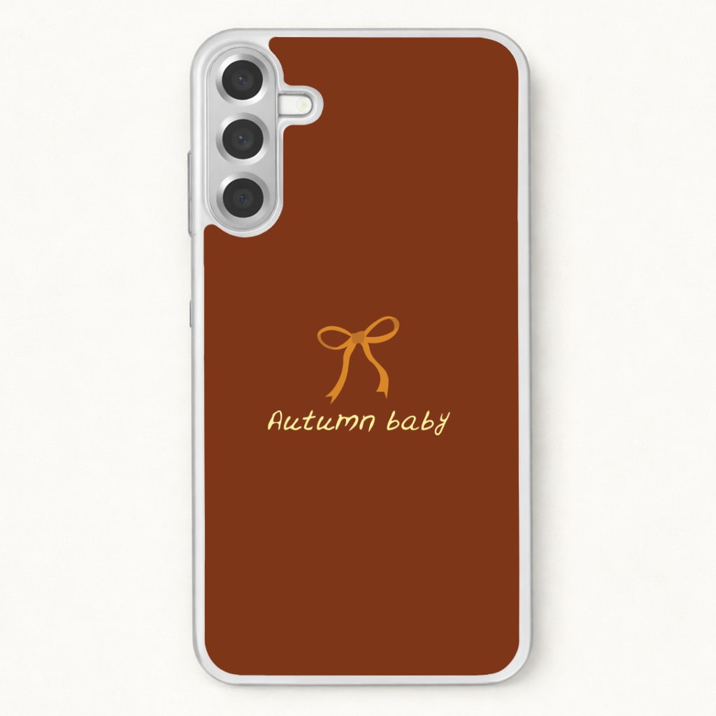 Autumn Baby Phone Case for Galaxy A17