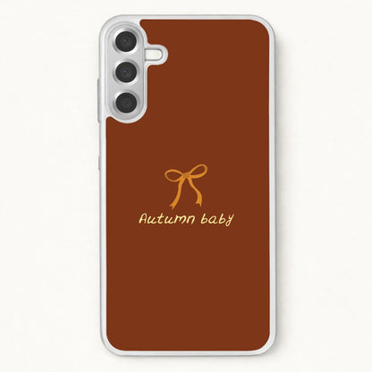 Autumn Baby Phone Case for Galaxy A17