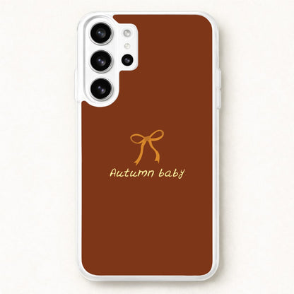 Autumn Baby Phone Case for Galaxy S26 Ultra